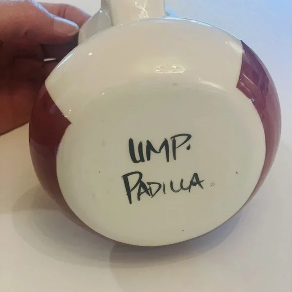 VINTAGE Ute Mountain Pottery Coffee Mugs Set of 2 Tribal Artist Signed 16oz OOAK - Picture 6 of 6